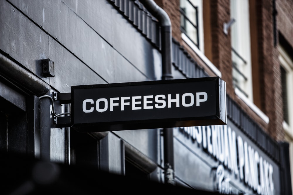Coffeeshop in the Barcelona photo